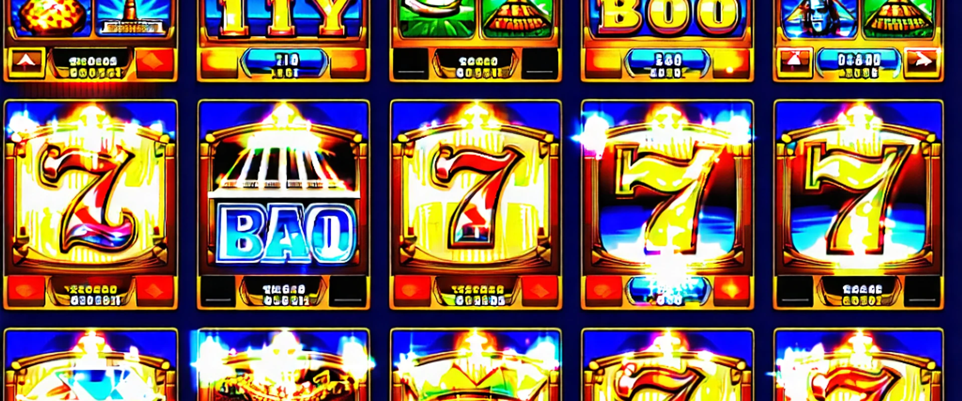 Hình ảnh tổng quan về các trò chơi slot phổ biến trên nền tảng VSBET